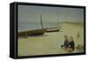 Boys on the Beach at Skagen-Peder Severin Kröyer-Framed Stretched Canvas