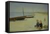 Boys on the Beach at Skagen-Peder Severin Kröyer-Framed Stretched Canvas