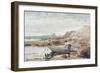 Boys on the Beach-Winslow Homer-Framed Giclee Print