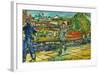 Boys on the Towpath, Camden Lock-Brenda Brin Booker-Framed Giclee Print