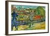 Boys on the Towpath, Camden Lock-Brenda Brin Booker-Framed Giclee Print