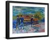 Boys on the Towpath-Brenda Brin Booker-Framed Giclee Print