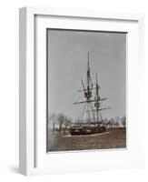 Boys Performing Seamanship Display, Feltham Industrial School, London, 1908-null-Framed Photographic Print