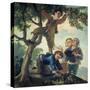 Boys Picking Fruit, 1779-80-Francisco de Goya-Stretched Canvas