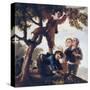 Boys Picking Fruit-Francisco de Goya-Stretched Canvas