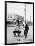 Boys Play Baseball in a Sandlot, Ca. 1923-null-Framed Photographic Print