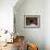 Boys Play Soccer Through an Arched Hallway at the Allahabad University Campus-null-Framed Photographic Print displayed on a wall