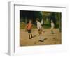 Boys Playing by Victor Gabriel Gilbert-Victor Gabriel Gilbert-Framed Giclee Print