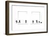 Boys Playing Cricket-Mary Baker-Framed Giclee Print