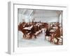 Boys Playing Dominoes and Reading at the Boys Home Industrial School, London, 1900-null-Framed Premium Photographic Print