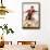 Boys Playing Football in Spanish Team Colours-null-Mounted Premium Photographic Print displayed on a wall