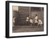 Boys Playing Knucklebones, 1860S-William Andreevich Carrick-Framed Giclee Print