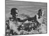Boys Playing Together Near Johannesburg-Grey Villet-Mounted Photographic Print