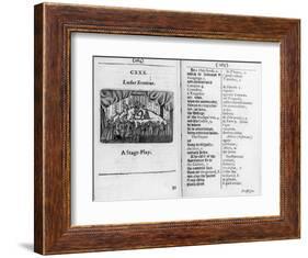 Boys' races from 'Orbis Sensualium Pictus', 1658-John Amos Comenius-Framed Giclee Print