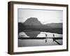 Boys Running Through Flooded Rice Paddy-John Dominis-Framed Photographic Print