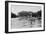 Boys Salmon Fishing in Canoe Photograph - Alaska-Lantern Press-Framed Art Print