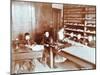 Boys Sewing at the Boys Home Industrial School, London, 1900-null-Mounted Photographic Print