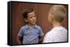 Boys Sharing Secrets-William P. Gottlieb-Framed Stretched Canvas