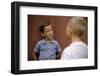 Boys Sharing Secrets-William P. Gottlieb-Framed Photographic Print