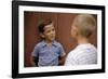 Boys Sharing Secrets-William P. Gottlieb-Framed Photographic Print