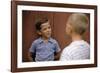 Boys Sharing Secrets-William P. Gottlieb-Framed Photographic Print