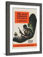 Boys' Sherlock Holmes-Charles Livingston Bull-Framed Art Print