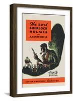 Boys' Sherlock Holmes-Charles Livingston Bull-Framed Art Print