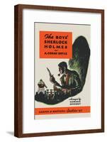 Boys' Sherlock Holmes-Charles Livingston Bull-Framed Art Print