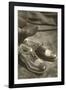 Boys' Shoes-Found Image Press-Framed Photographic Print