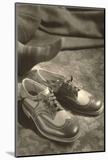 Boys' Shoes-Found Image Press-Mounted Photographic Print