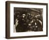 Boys Shooting Craps, C1910-Lewis Wickes Hine-Framed Photographic Print