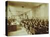 Boys Sitting at their Desks, Ashford Residential School, Middlesex, 1900-null-Stretched Canvas