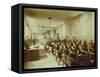 Boys Sitting at their Desks, Ashford Residential School, Middlesex, 1900-null-Framed Stretched Canvas