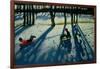 Boys Sledging, Allestree Park, Derby-Andrew Macara-Framed Giclee Print