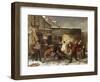 Boys Snowballing, 1853-William Henry Knight-Framed Giclee Print