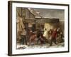 Boys Snowballing, 1853-William Henry Knight-Framed Giclee Print