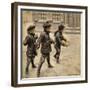 Boys Snowballs-Vintage Apple Collection-Framed Giclee Print