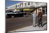 Boys Standing Alongside Strip Mall Parking Lot-William P. Gottlieb-Mounted Photographic Print