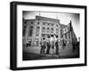 Boys Staring at Yankee Stadium-Bettmann-Framed Photographic Print