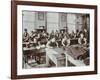 Boys Tailoring Class at Highbury Truant School, London, 1908-null-Framed Photographic Print