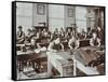 Boys Tailoring Class at Highbury Truant School, London, 1908-null-Framed Stretched Canvas