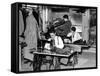 Boys Town Citizens Learned Tailoring as a Trade at Boys Town, 1944-null-Framed Stretched Canvas