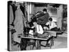 Boys Town Citizens Learned Tailoring as a Trade at Boys Town, 1944-null-Stretched Canvas