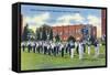 Boys Town, Nebraska - Father Flanagan's Boys' Home Marching Band-Lantern Press-Framed Stretched Canvas