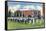 Boys Town, Nebraska - Father Flanagan's Boys' Home Marching Band-Lantern Press-Framed Stretched Canvas