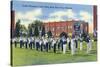 Boys Town, Nebraska - Father Flanagan's Boys' Home Marching Band-Lantern Press-Stretched Canvas