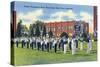 Boys Town, Nebraska - Father Flanagan's Boys' Home Marching Band-Lantern Press-Stretched Canvas