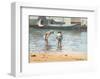 Boys Wading, 1873-Winslow Homer-Framed Art Print