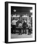 Boys Watching Postal Workers Sorting Mail-Nina Leen-Framed Photographic Print