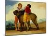 Boys with a Wild Dog 1786-87-Suzanne Valadon-Mounted Giclee Print